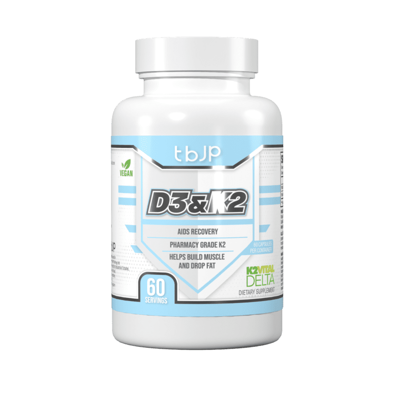 Trained By JP TBJP D3 & K2 - 60 Capsules