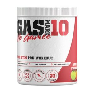 GAS MARK 10 NO GAMES PREWORKOUT